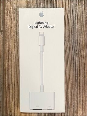 Genuine Apple Lightning to Digital AV Adapter MD826ZM/A New In Box